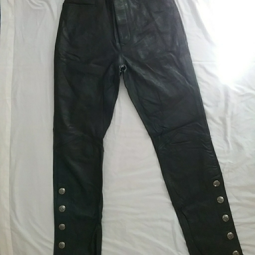 Vintage leather Romeo pants